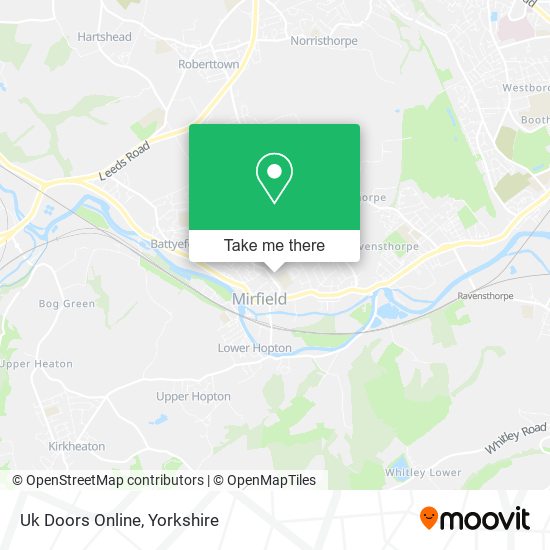 Uk Doors Online map