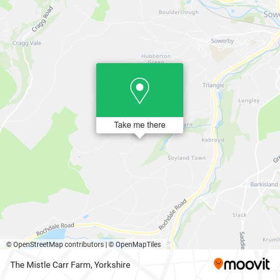 The Mistle Carr Farm map