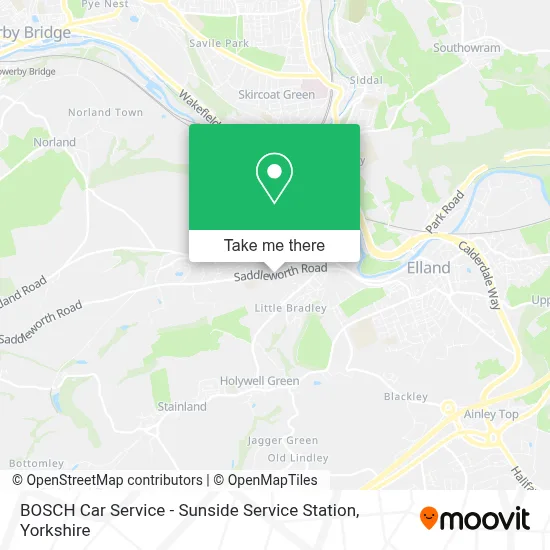 BOSCH Car Service - Sunside Service Station map