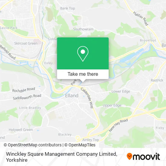 Winckley Square Management Company Limited map