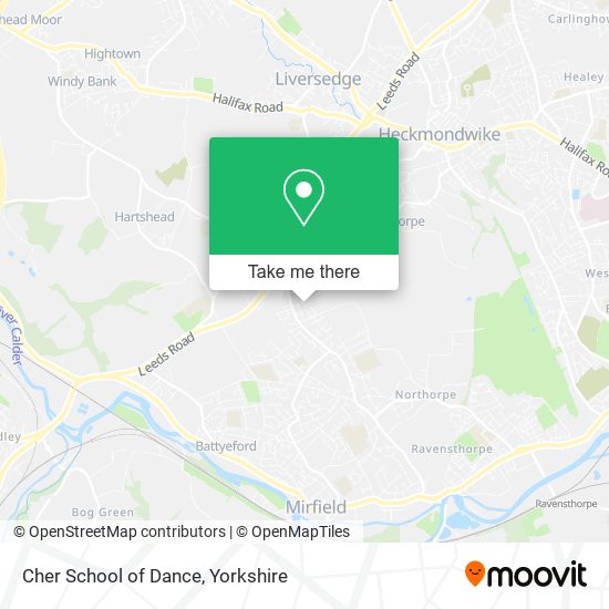 Cher School of Dance map