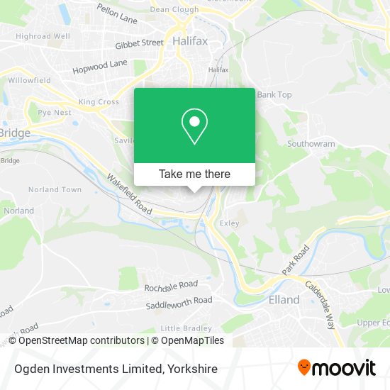 Ogden Investments Limited map