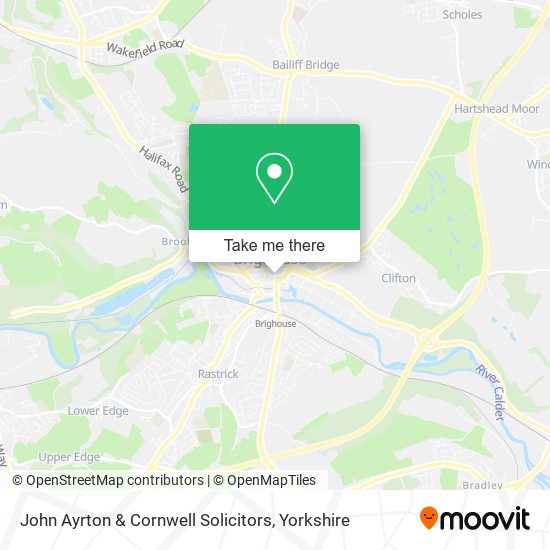 John Ayrton & Cornwell Solicitors map