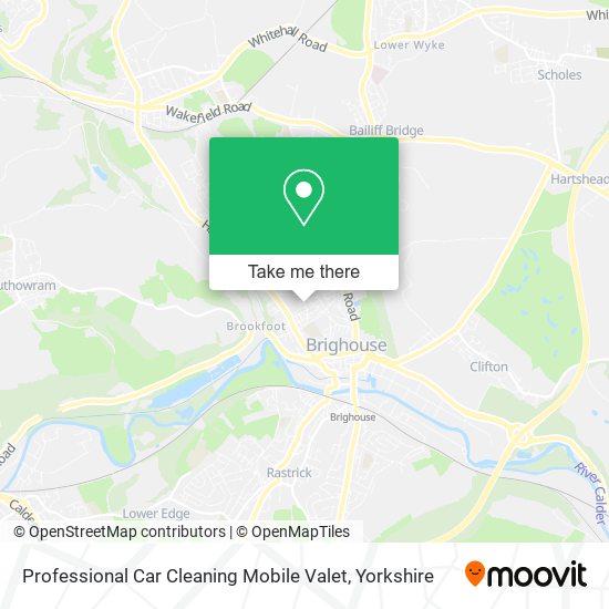 Professional Car Cleaning Mobile Valet map