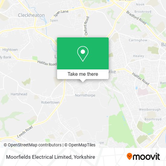 Moorfields Electrical Limited map