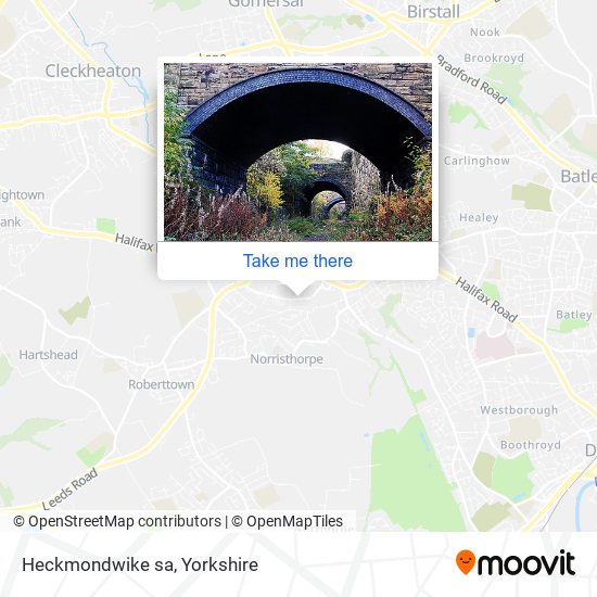 Heckmondwike sa map