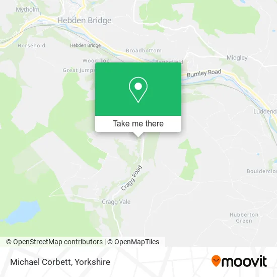 Michael Corbett map