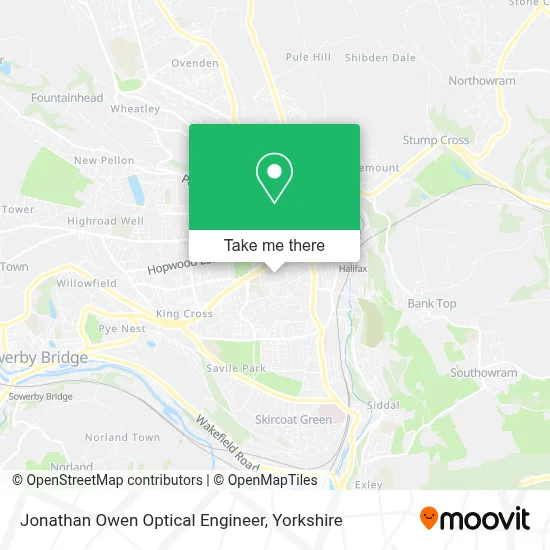 Jonathan Owen Optical Engineer map