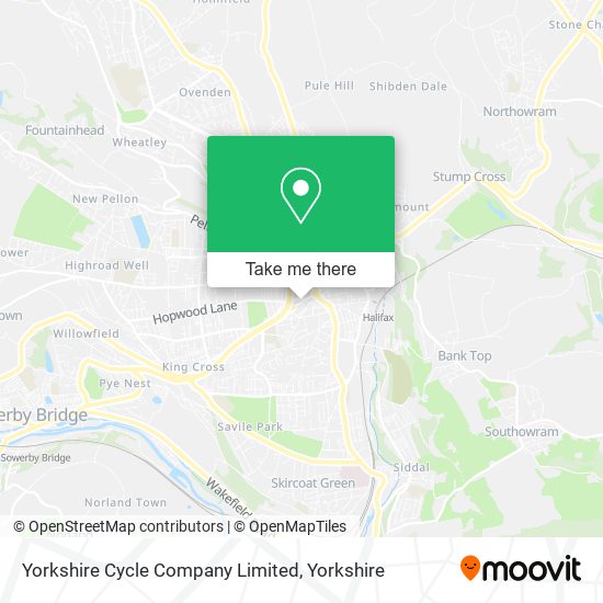 Yorkshire Cycle Company Limited map