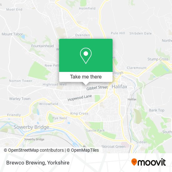 Brewco Brewing map