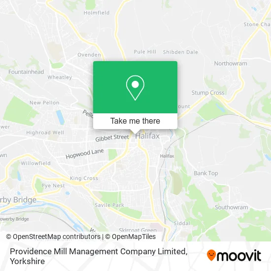 Providence Mill Management Company Limited map
