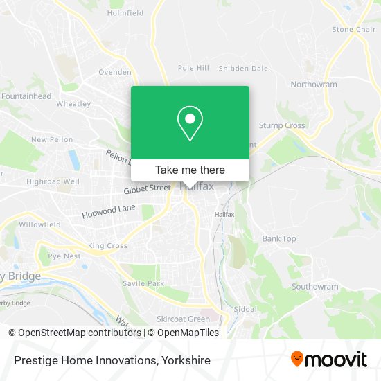 Prestige Home Innovations map