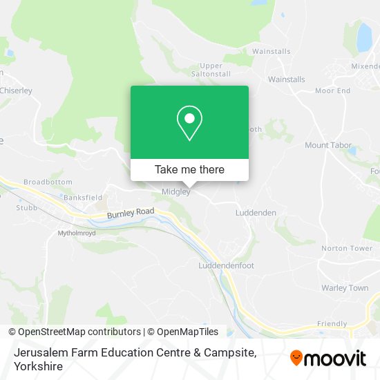 Jerusalem Farm Education Centre & Campsite map
