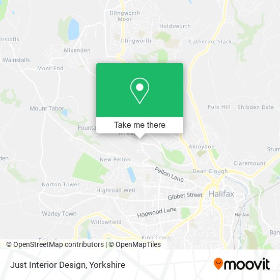 Just Interior Design map