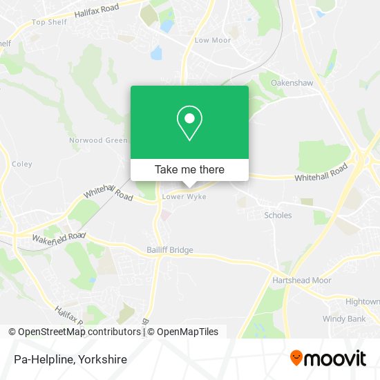 Pa-Helpline map