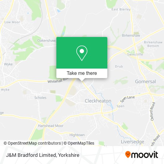 J&M Bradford Limited map