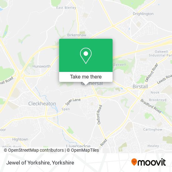 Jewel of Yorkshire map