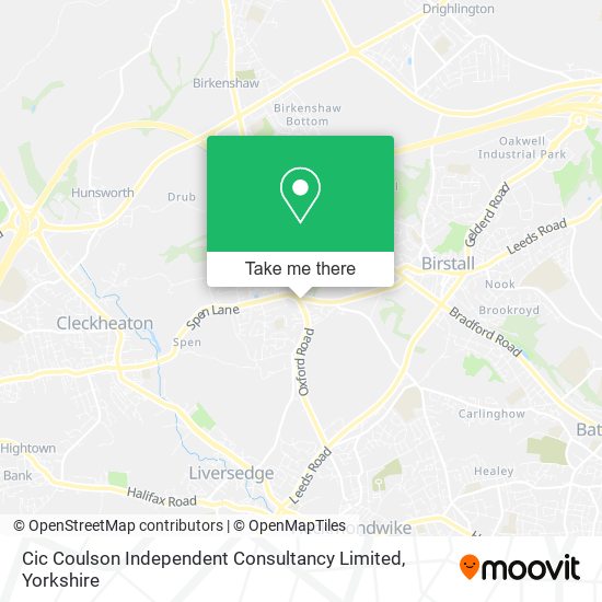 Cic Coulson Independent Consultancy Limited map