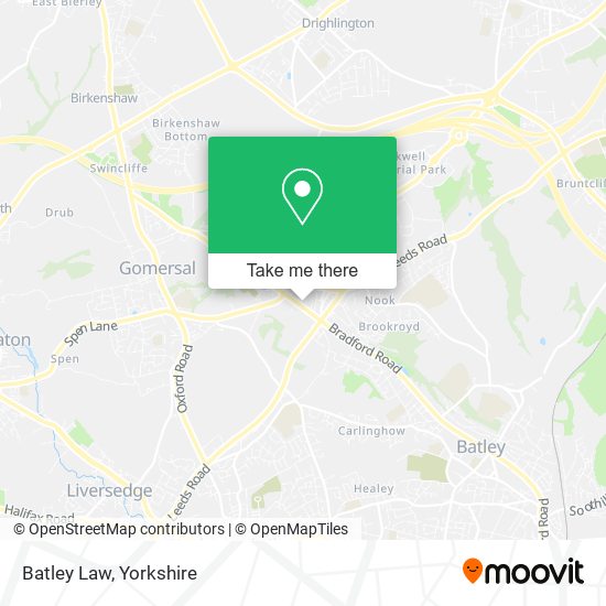 Batley Law map