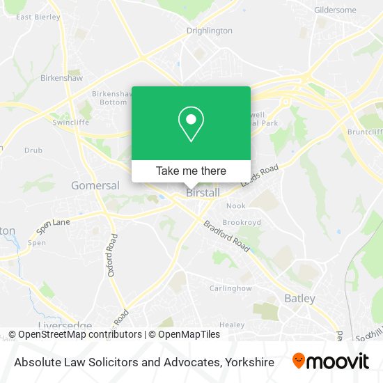 Absolute Law Solicitors and Advocates map