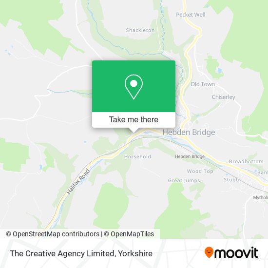The Creative Agency Limited map