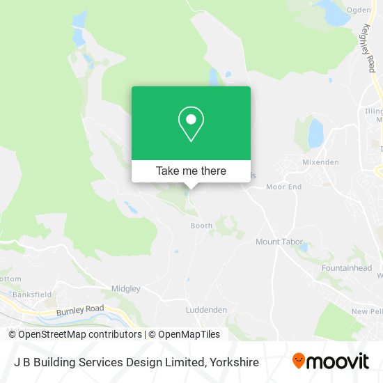 J B Building Services Design Limited map
