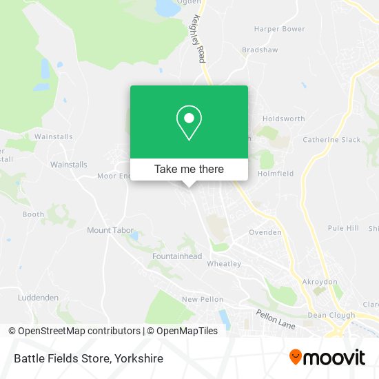 Battle Fields Store map