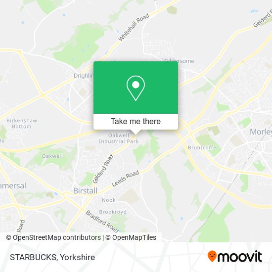 STARBUCKS map