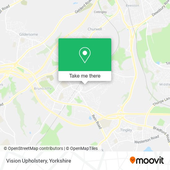 Vision Upholstery map