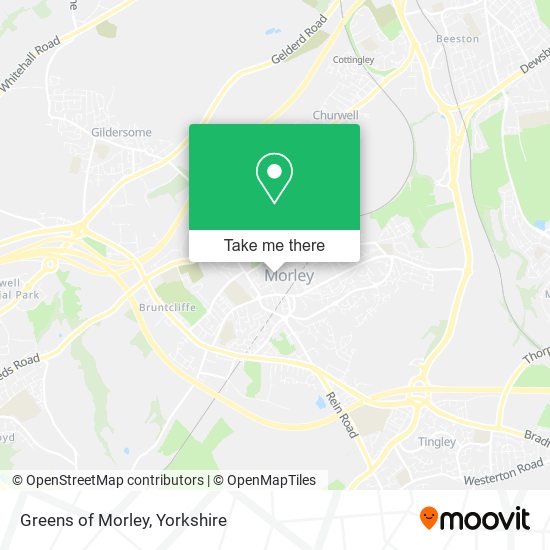Greens of Morley map