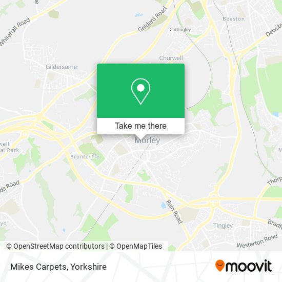Mikes Carpets map