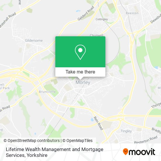 Lifetime Wealth Management and Mortgage Services map