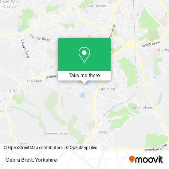 Debra Brett map