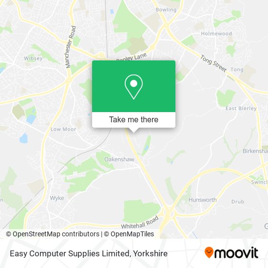 Easy Computer Supplies Limited map