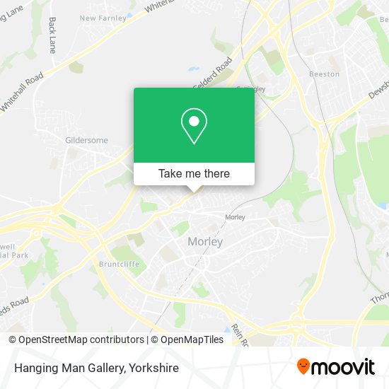 Hanging Man Gallery map