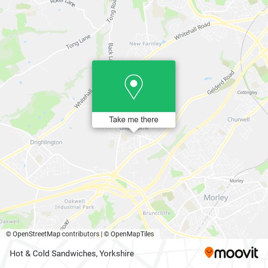 Hot & Cold Sandwiches map