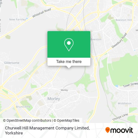 Churwell Hill Management Company Limited map
