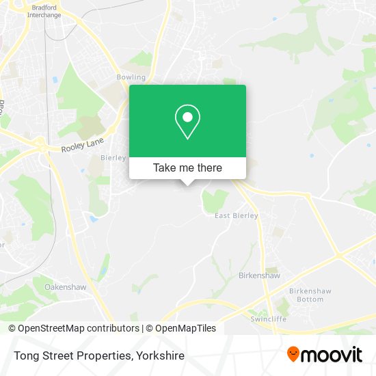 Tong Street Properties map