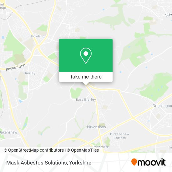Mask Asbestos Solutions map