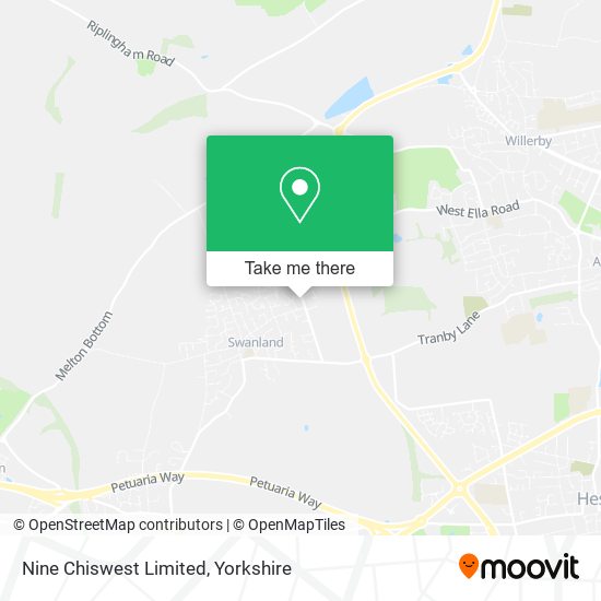 Nine Chiswest Limited map