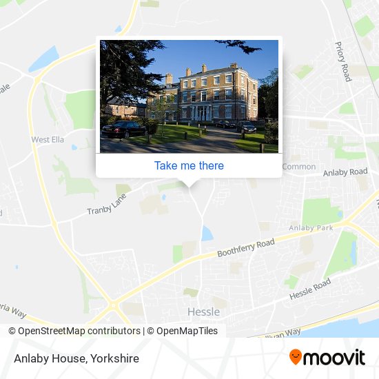 Anlaby House map