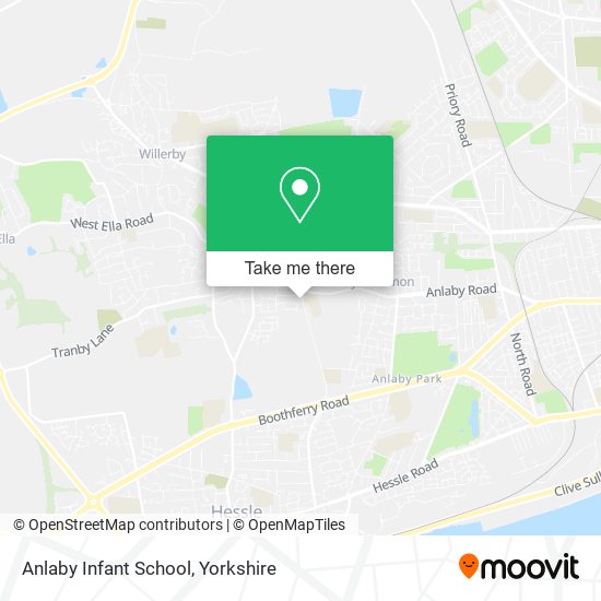 Anlaby Infant School map