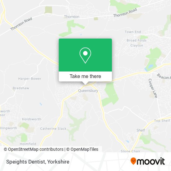 Speights Dentist map