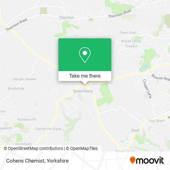 Cohens Chemist map