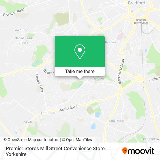 Premier Stores Mill Street Convenience Store map