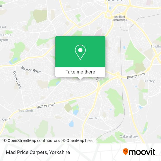 Mad Price Carpets map