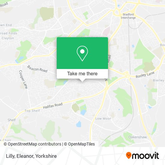 Lilly, Eleanor map