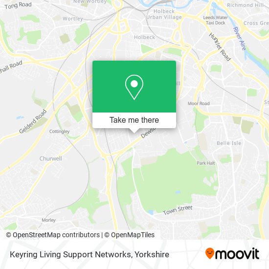 Keyring Living Support Networks map