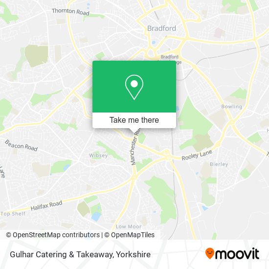 Gulhar Catering & Takeaway map