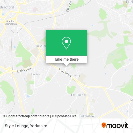 Style Lounge map
